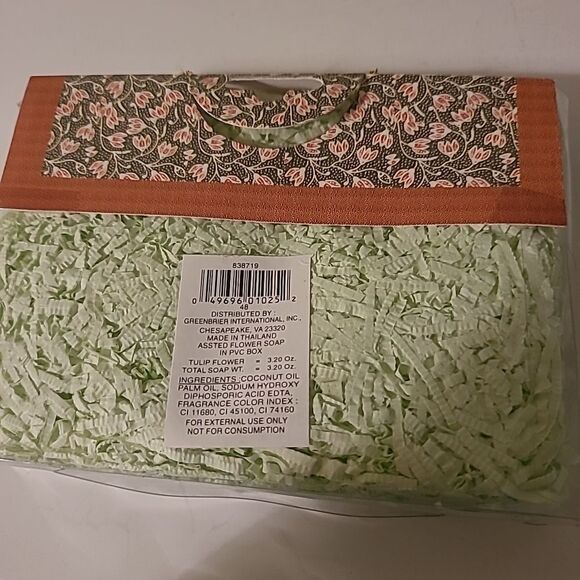 Set of Two Floral Soap Sets - Picture 3 of 5